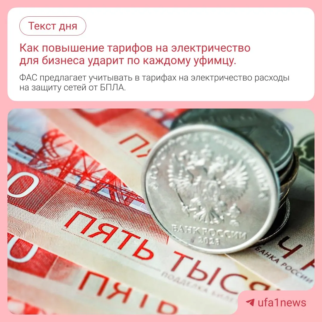 ФАС предлагает изменить методику расчета тарифов, чтобы в расчет включались затраты на защиту инфраструктуры от беспилотников, что может повлиять на цены для потребителей по всей стране.
