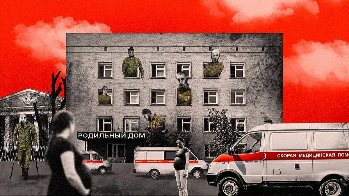 Из‑за притока раненых военные госпитали переполнены, поэтому профильные клиники и даже роддома переоборудуют под госпитали, гражданских пациентов выписывают раньше срока, а дефицит лекарств и кадров усиливается.