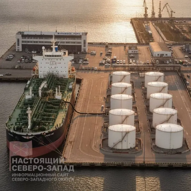 В мурманском порту разгрузили танкер с 30 тыс. тонн бензина из Марокко — поставки идут на фоне дефицита топлива и запрета на экспорт.
